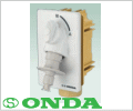 10A　洗濯機用コンセント（天井配管用）　水撃緩衝機能付/オンダ